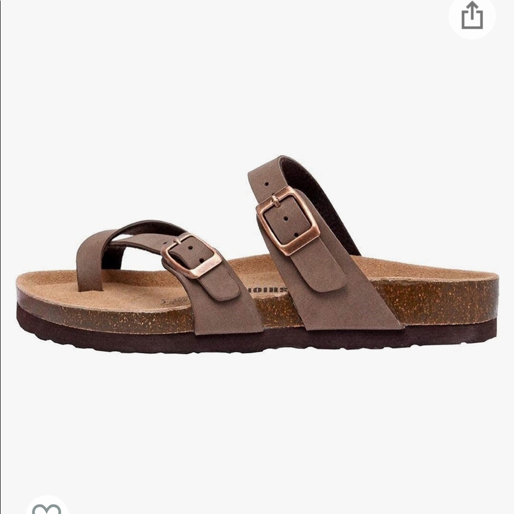 Cushionare brown sandal size 7 1/2